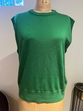 Longchamp merino wool knit vest